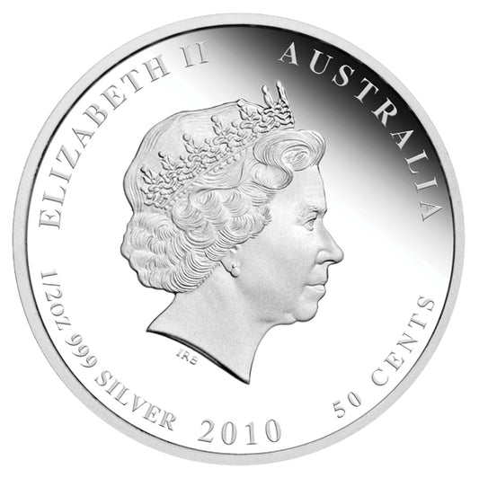 50 c, Rafa koralowa - Błazenek / The reef - Australian sea life - Clownfish, 2010