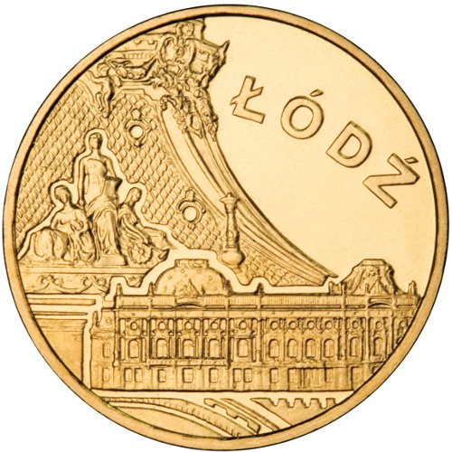 2 zł, Miasta w Polsce - Łódź, 2011