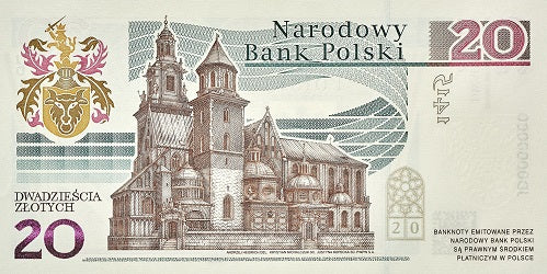 20 zł, Banknot kolekcjonerski - 600. rocznica urodzin Jana Długosza, 2015
