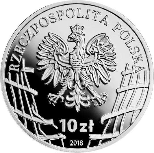 10 zł, Wyklęci przez komunistów żołnierze niezłomni - August Emil Fieldorf "Nil", 2018