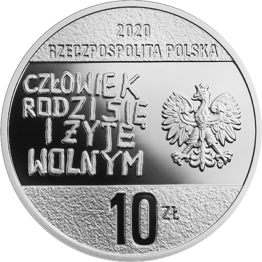 10 zł, 40. rocznica powstania NSZZ „Solidarność”, 2020