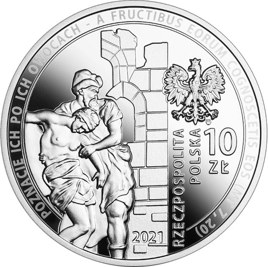 10 zł, 30-lecie wznowienia działalności Caritas Polska, 2021