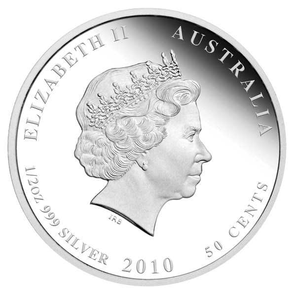 50 c, Rafa koralowa - Błazenek / The reef - Australian sea life - Clownfish, 2010