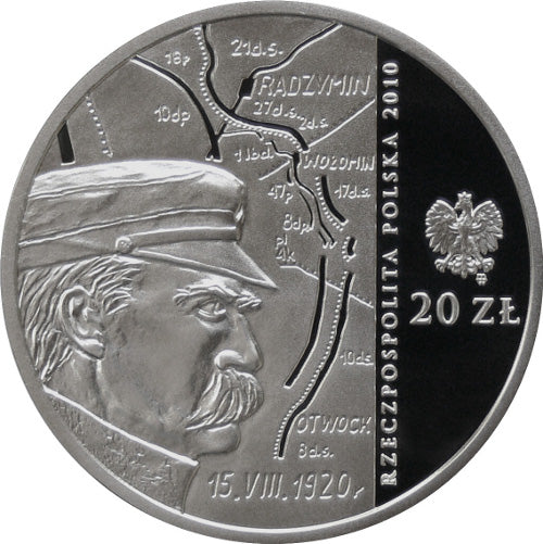 20 zł, 90. rocznica Bitwy Warszawskiej, 2010