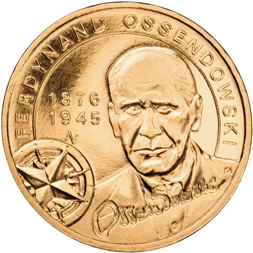 2 zł, Polscy podróżnicy i badacze - Ferdynand Ossendowski (1876-1945), 2011