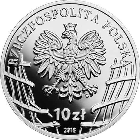10 zł, Wyklęci przez komunistow żołnierze niezłomni - Hieronim Dekutowski "Zapora", 2018