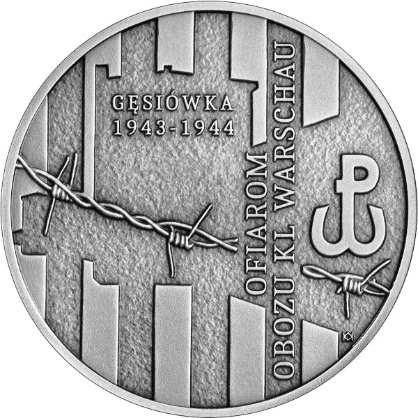 10 zł, Ofiarom obozu KL Warschau, 2020