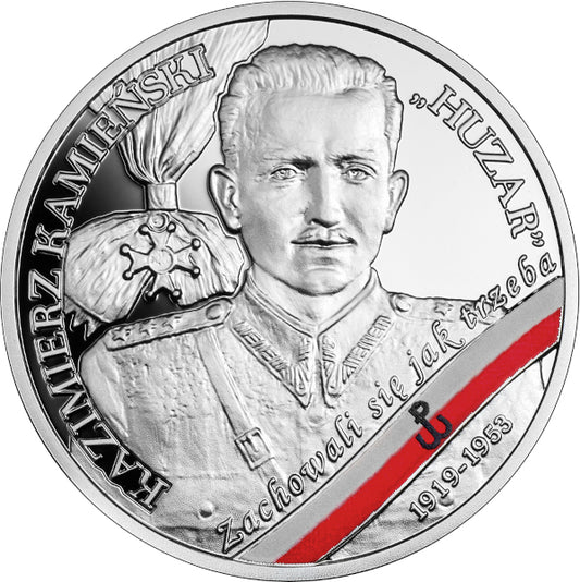 10 zł, Wyklęci przez komunistów żołnierze niezłomni - Kazimierz Kamieński "Huzar"