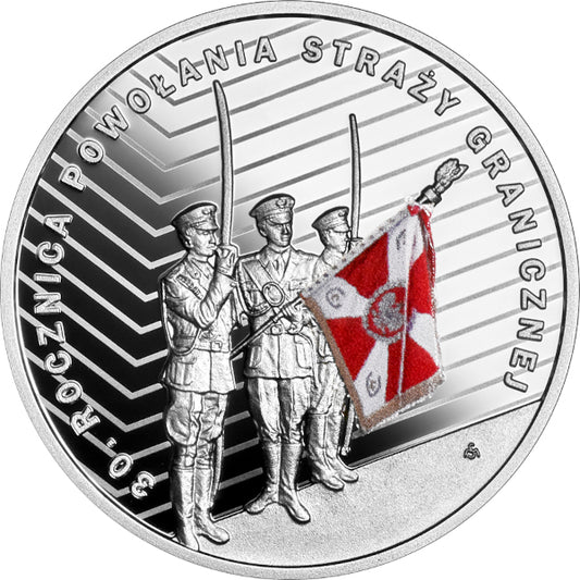 10 zł, 30. rocznica powołania Straży Granicznej, 2022